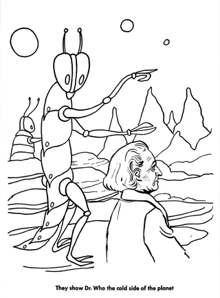 Illustration for article titled Doctor Who: Planet of the Nipplepedes & Skiing Robots of Doom